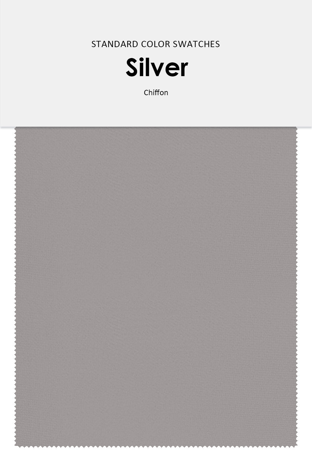 New Dress Chiffon Fabric Color Swatches