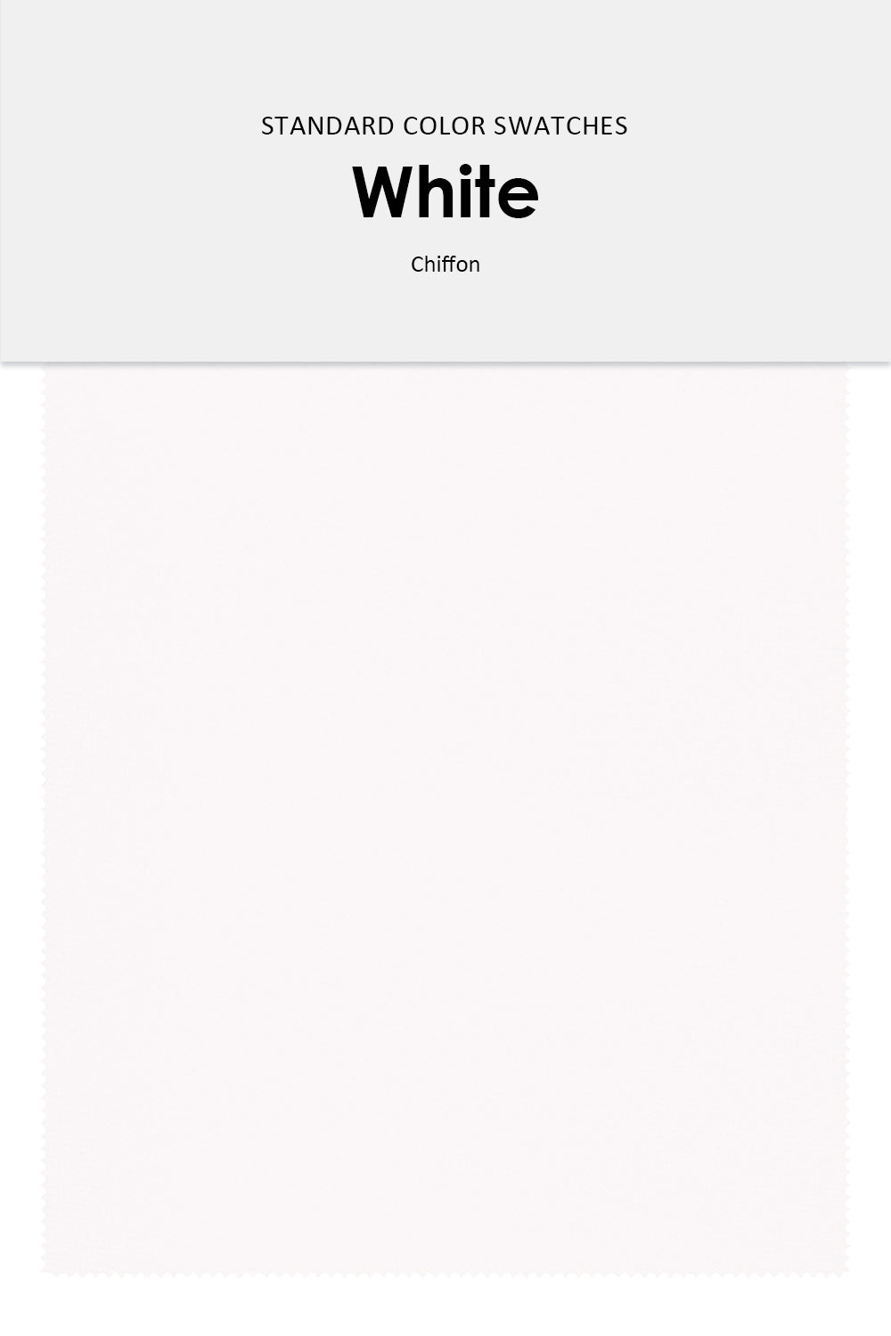 New Dress Chiffon Fabric Color Swatches