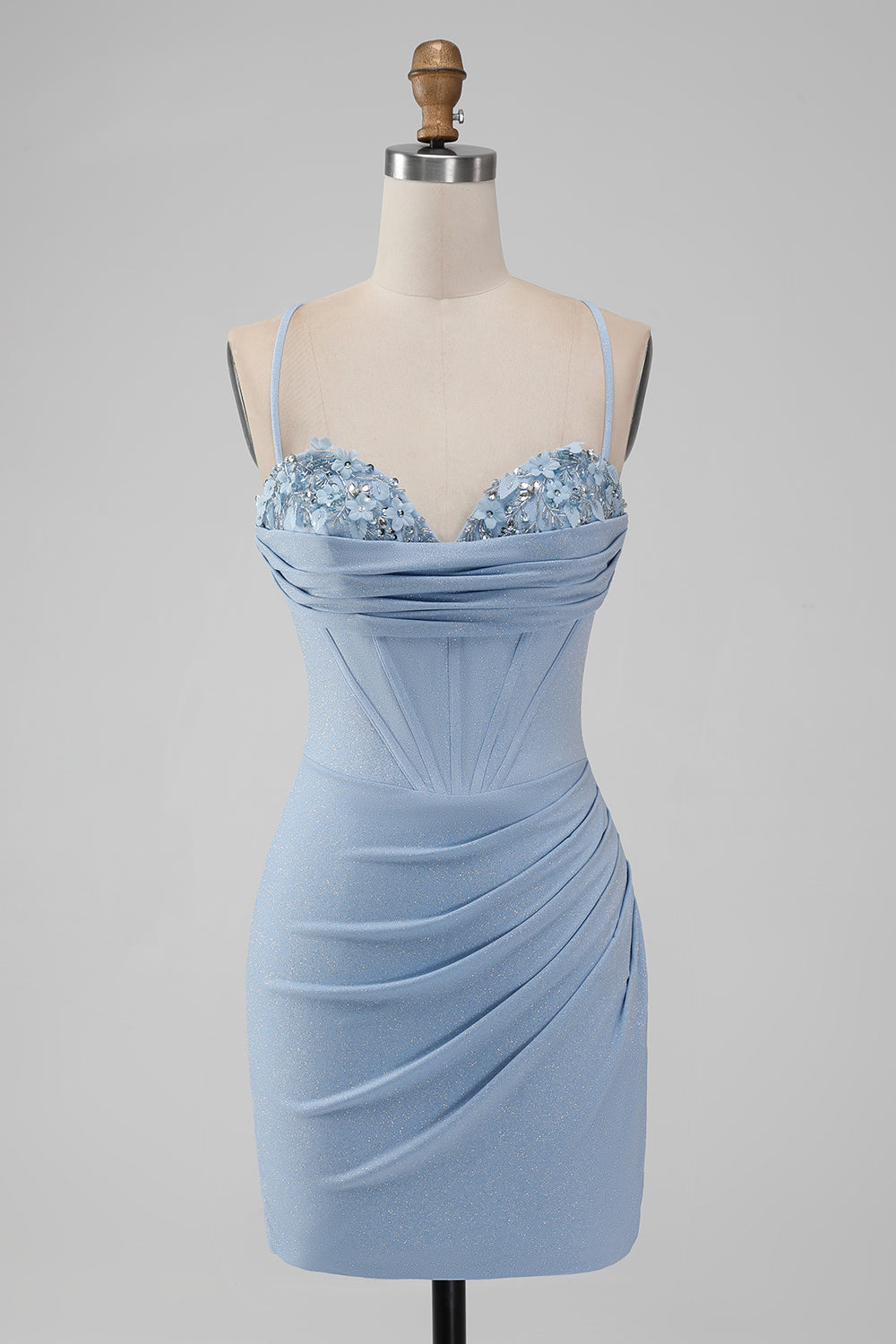 blue homecoming dress