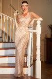 Great Gatsby Dress for Women Short Sleeves Party Dress Roaring 20s