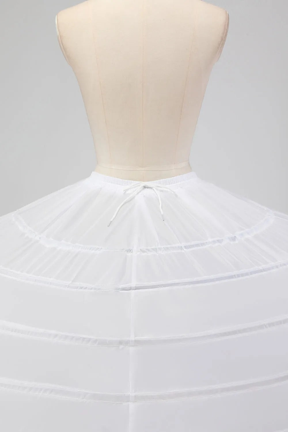 10 Hoop Tulle Ball Gown Petticoat Floor Length Crinoline Underskirt for Quinceanera Dress