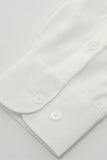 White Men's Long Sleeves Suit Shirt