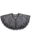 1920s Glitter Sequins Cape