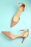 Champagne Pointy Heels