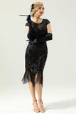 Sequins 1920s Fringe Dress