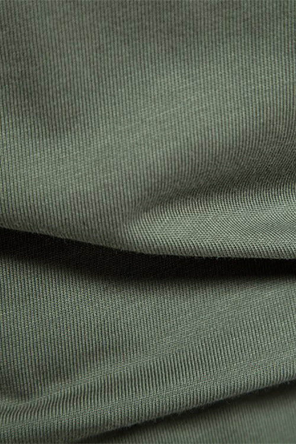 Classic Grey Green Regular Fit Collared Men's Polo Shirt