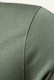 Classic Grey Green Regular Fit Collared Men's Polo Shirt