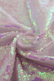 Sparkly White Sequins Peak Lapel Men's Prom Blazer