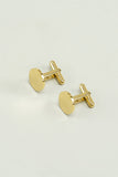 Men Golden Tuxedo Cufflinks