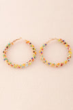 Colorful Loop Boho Style Earrings