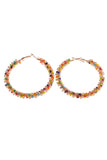Colorful Loop Boho Style Earrings
