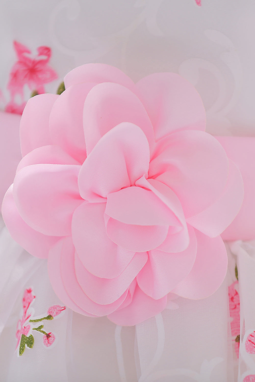 Cute Sleeveless Pink Girls' Party Dress