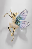 Transparent Wings Angel Brooch