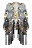 Fringes Sequin 1920s Cape