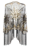 Fringes Sequin 1920s Cape