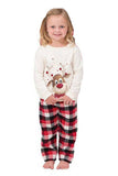 Christmas White Deer Family Matching Pajamas Set (Not Included Dog pajamas)