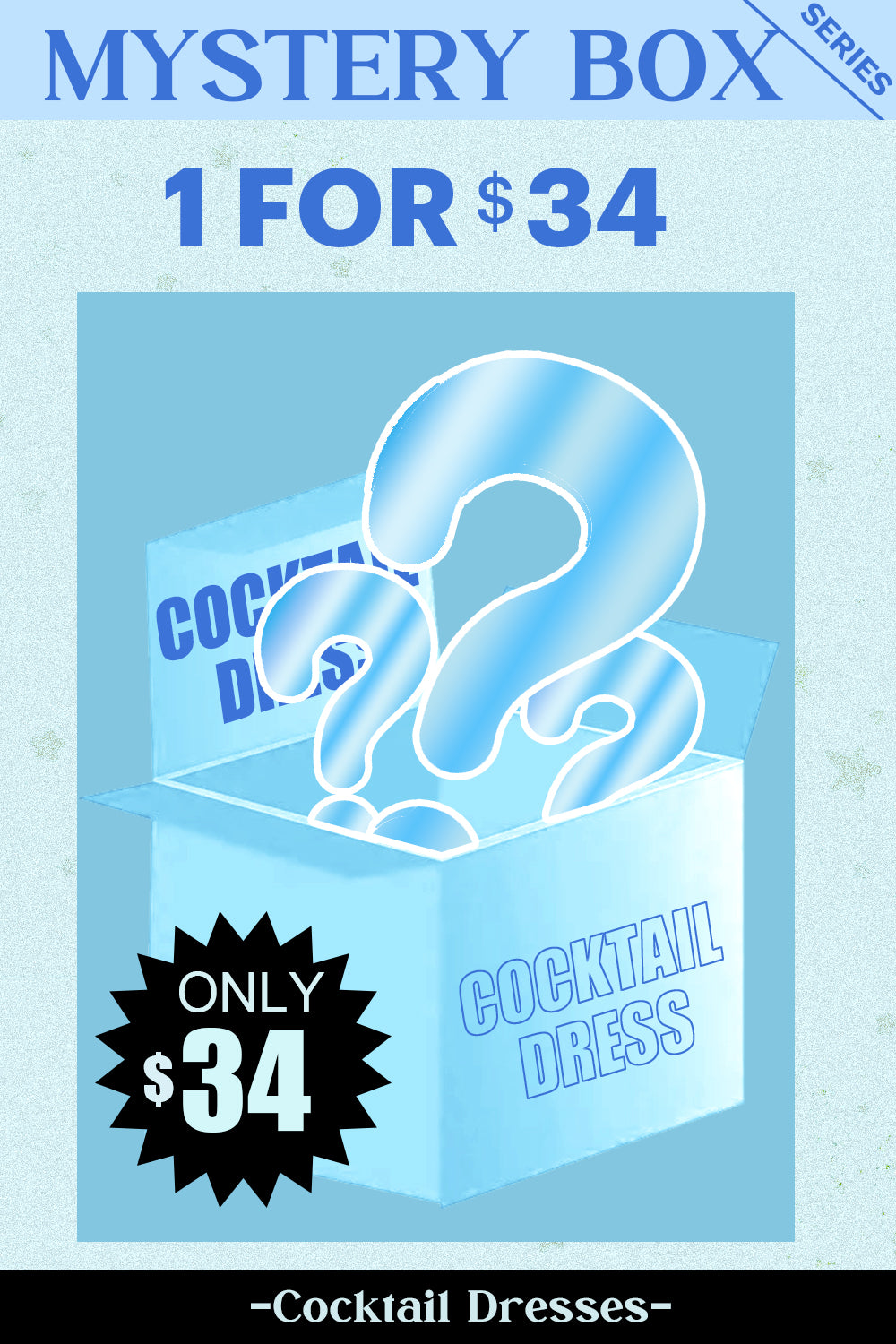 ZAPAKA MYSTERY BOX of 1Pc Cocktail Dress