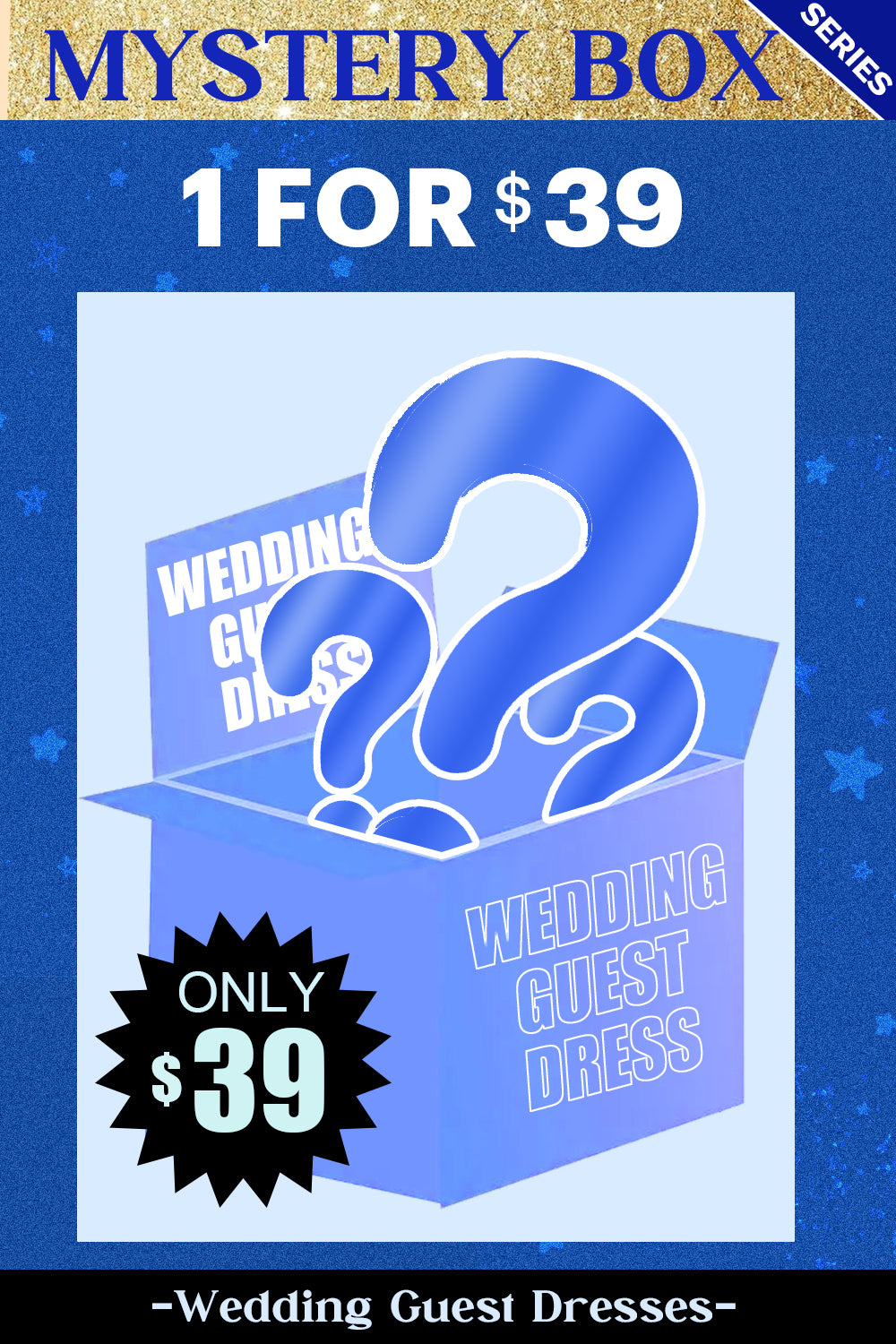 ZAPAKA MYSTERY BOX of 1Pc Wedding Guest Dress