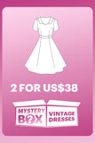 ZAPAKA MYSTERY BOX of 2Pc Vintage Dresses