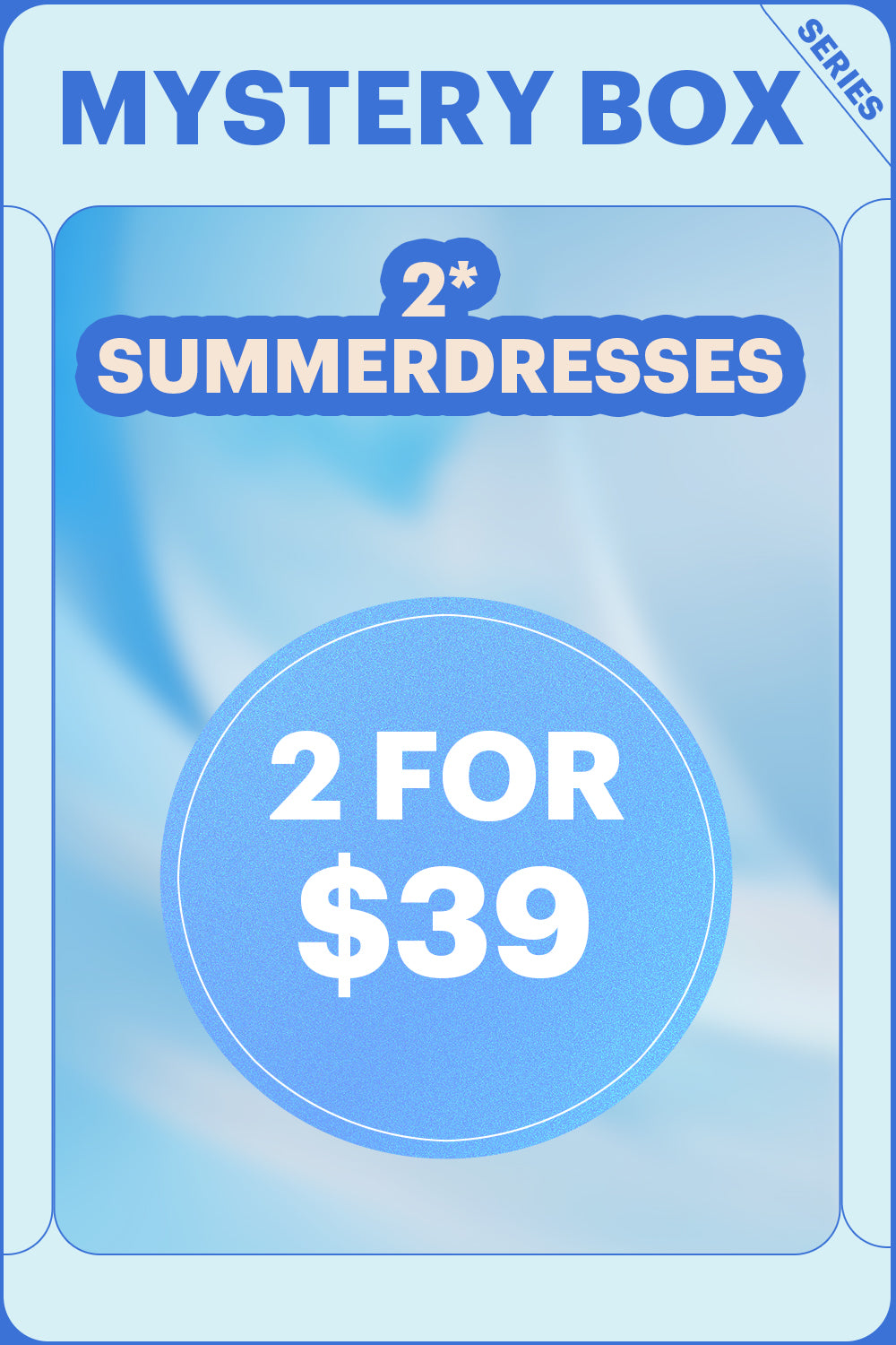 ZAPAKA MYSTERY BOX of 2Pc Summer Dresses