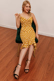 Polka Dots Mermaid 1960s Dress