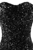 Royal Blue Sweetheart Sequins Tight Homecoming Dress