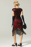 Gatsby Glitter Fringe 1920s Dress