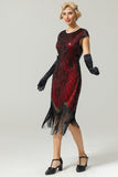 Gatsby Glitter Fringe 1920s Dress