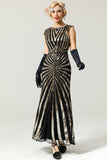 Sequined Mermaid 1920s Dress