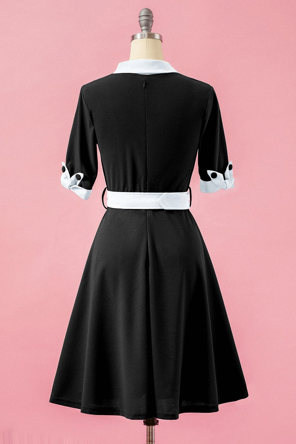 V Neck Swing Vintage Party Dress