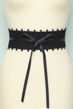 Black Lace Belt