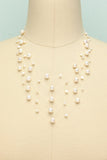 Layered Pearl Necklace - ZAPAKA