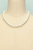 Shell Pearl Necklace - ZAPAKA