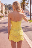 Pearl Floral Sweetheart Pink Bodycon Short Homecoming Dress with Beading