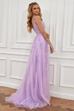 Women's A Line Prom Dress with Appliques U.S. Warehouse Stock Clearance - Only $65.9