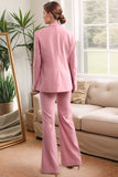 Blush Double Breasted 2 Piece Women's Suit