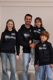 Family Set Black Long Sleeve Halloween Sweatshirt