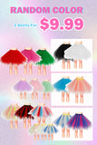 [US WAREHOUSE]Layered Tulle Petticoat Halloween Tutu Dance Skirt[2 For $9.99]-Random Color