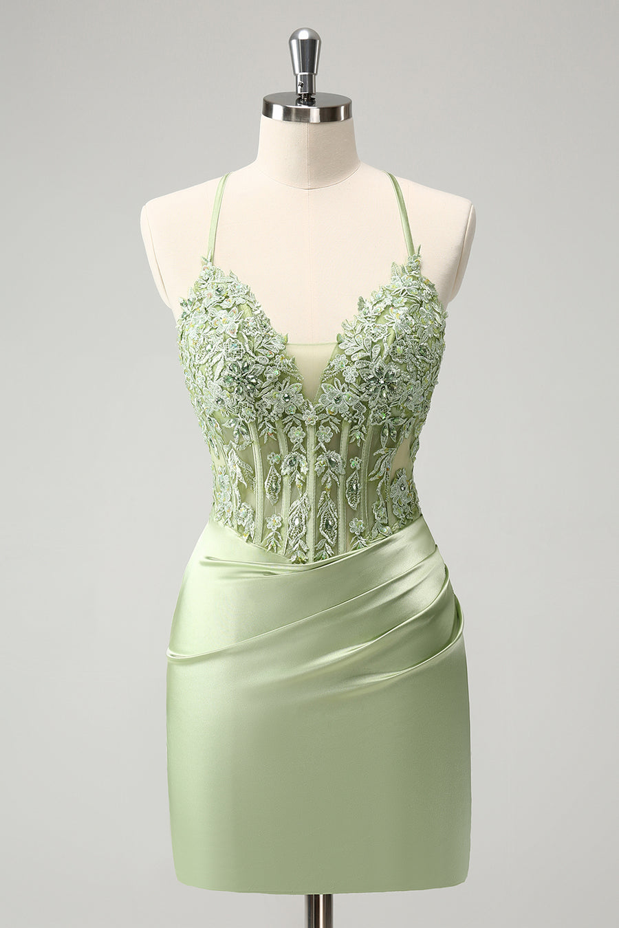 light green midi dress Claire Midi Dress, in Moss Green Luxe Satin, Size: XS | Show Me Your Mumu