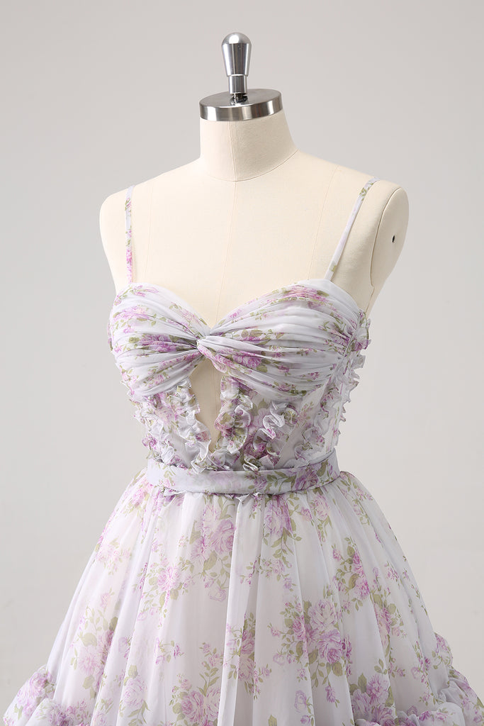 Rakella Dress Lilac Floral main image 1