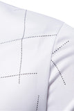 White Regular Fit Cotton Men's Polo Shirt