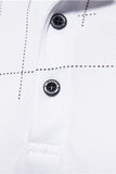 White Regular Fit Cotton Men's Polo Shirt