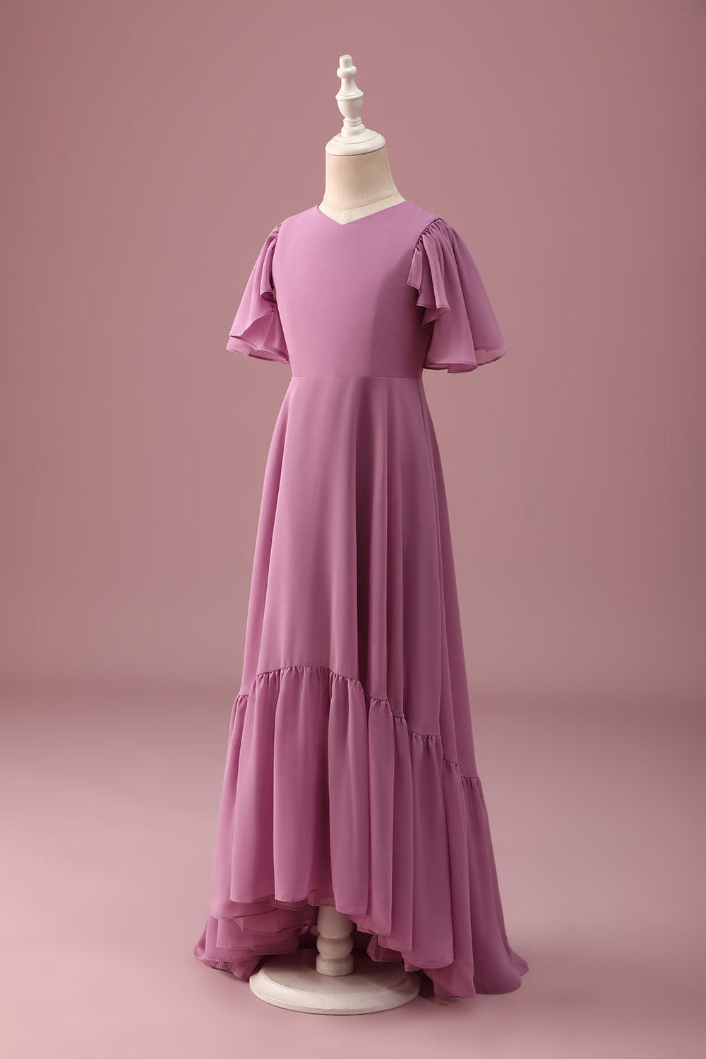 Junior bridesmaid dresses mauve online