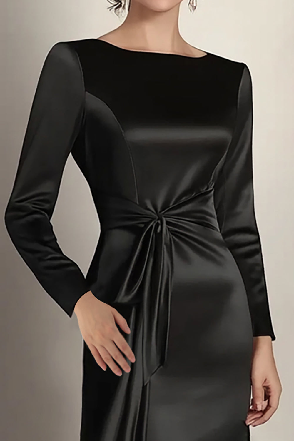long sleeve black choir dress Youth Jenson Dress