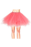 [US WAREHOUSE]Layered Tulle Petticoat Halloween Tutu Dance Skirt[2 For $9.99]-Random Color