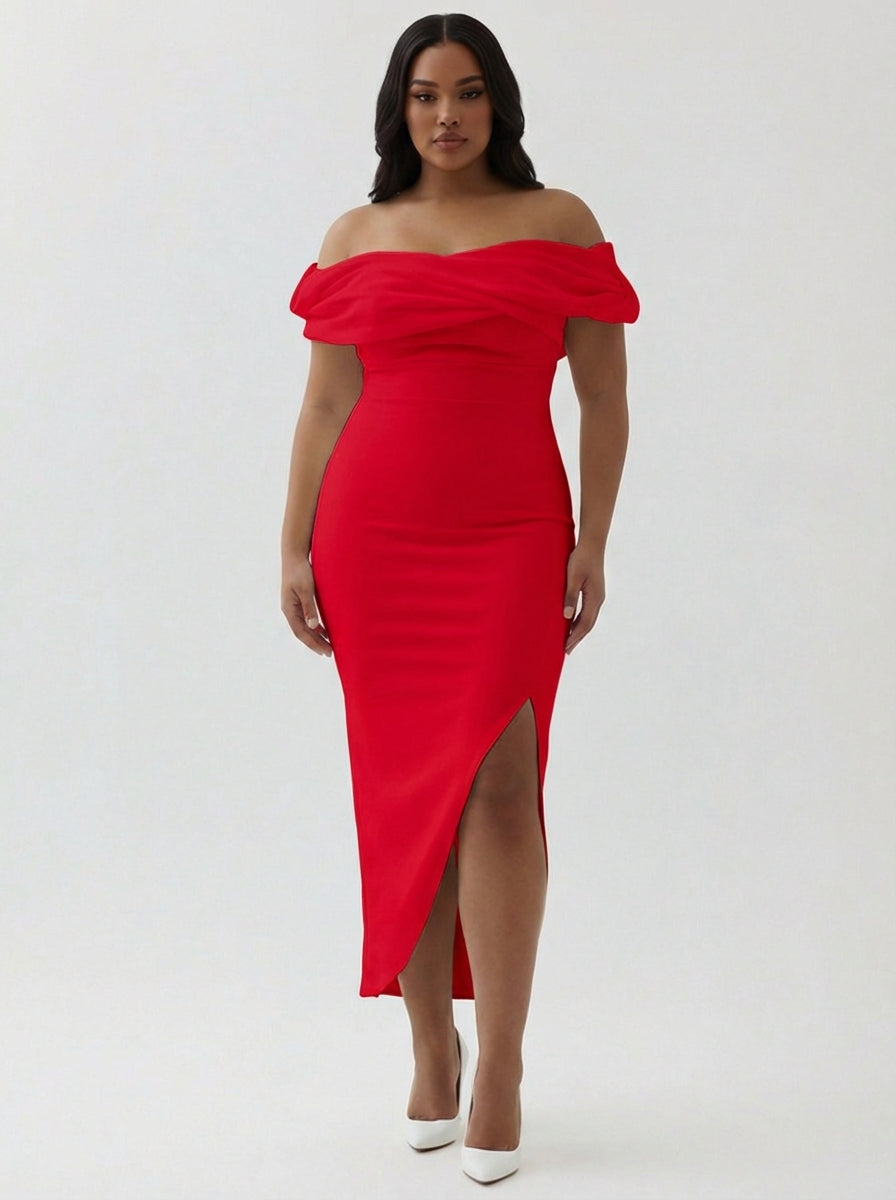 ZAPAKA Women White Plus Size Graduation Dress Asymmetrical Sheath Off The Shoulder Satin Cocktail Dress, White / US16 ZAPAKA Women White Plus Size Graduation Dress Asymmetrical Sheath Off The Shoulder Satin Cocktail Dress, White / US16