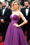 Dark Purple Sweetheart A Line Tulle Gala Dress