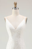 Bodycon Sequins White Short Graduation Dress