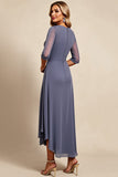 Twilight Sheath Chiffon Ankle Length Mother of the Bride Dress