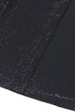 Sparkly Black 2-Piece Women Suits